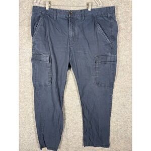Timberland Mens Classic Cargo Pants Size 42 Blue‎ Casual Outdoor Utility